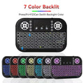 N8 Air Mini Flying Mouse Keyboard RGB Colorful Backlit Small Keyboard Smart TV Remote Control Portable