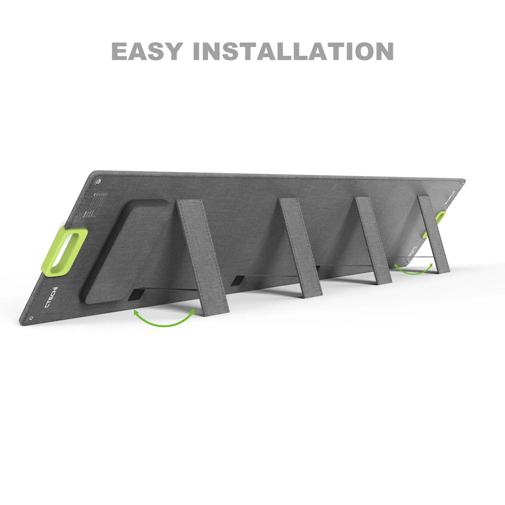 Lightweight High Effecience Portable Foldable Solar Panel 200W Camping Solar Generator Power Supply for RV