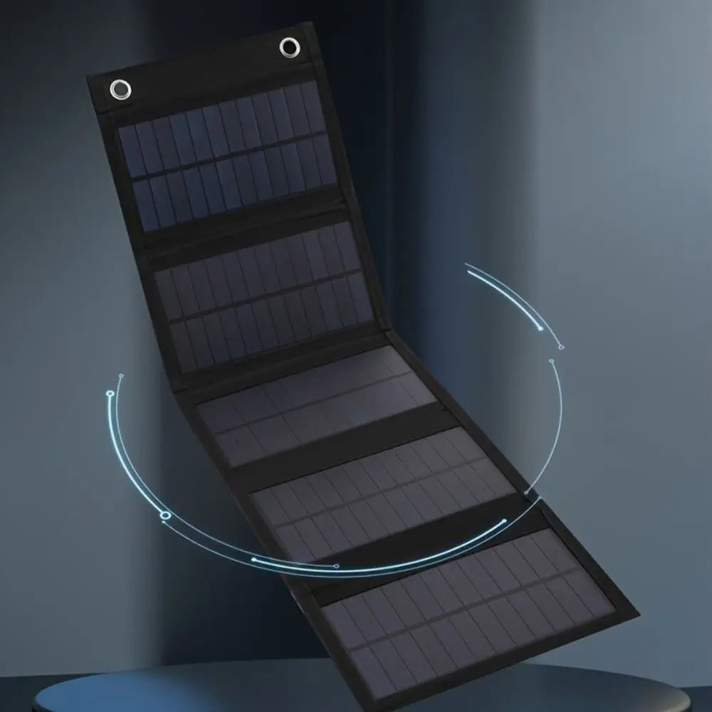 Multifunctional Solar Power Generation Solar Panels Portable Fold Solar Charging Panel 5V Lasting Solar Photovoltaic Panels Camp