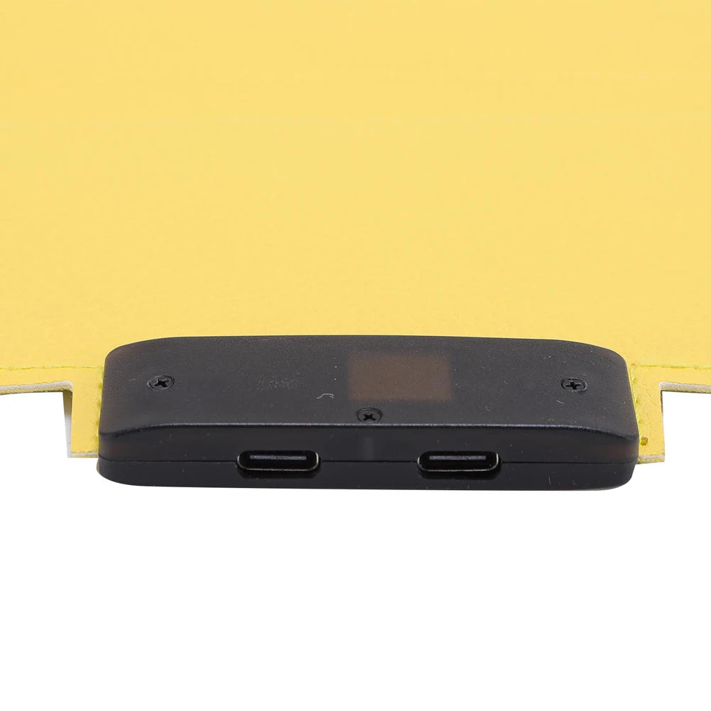 Outdoor Foldable Solar Panel Ultra-Thin Portable Solar Power Bank USB Solar Charging Panel for Camping Hiking Picnic Climbing