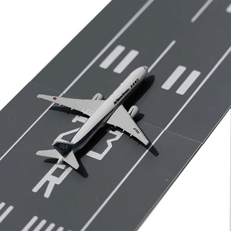 Aviation-Themed Model Runway Base For Airplane Scenes Durable Plastic Realistic Design For Collectors (Airplane Not Included)