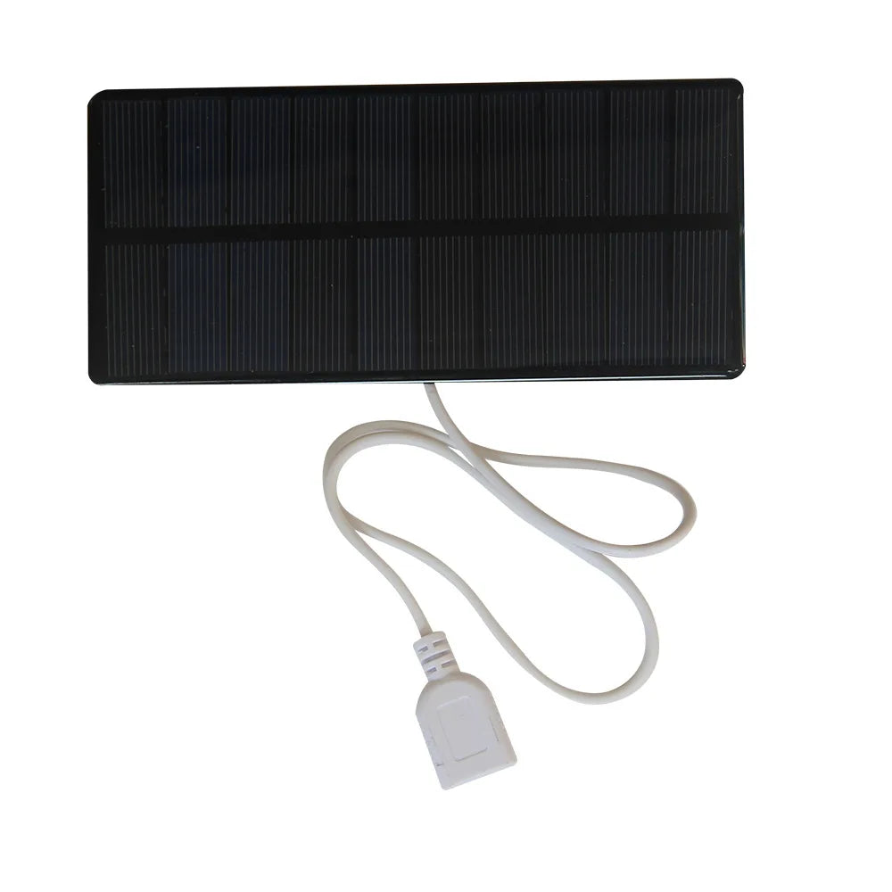 Portable 1.8W 5V Solar Panel High Efficiency USB Solar Charger for Cell Phone Power Bank Fan Light Toy Battery Charging 148*68MM
