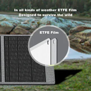 Lightweight High Effecience Portable Foldable Solar Panel 200W Camping Solar Generator Power Supply for RV