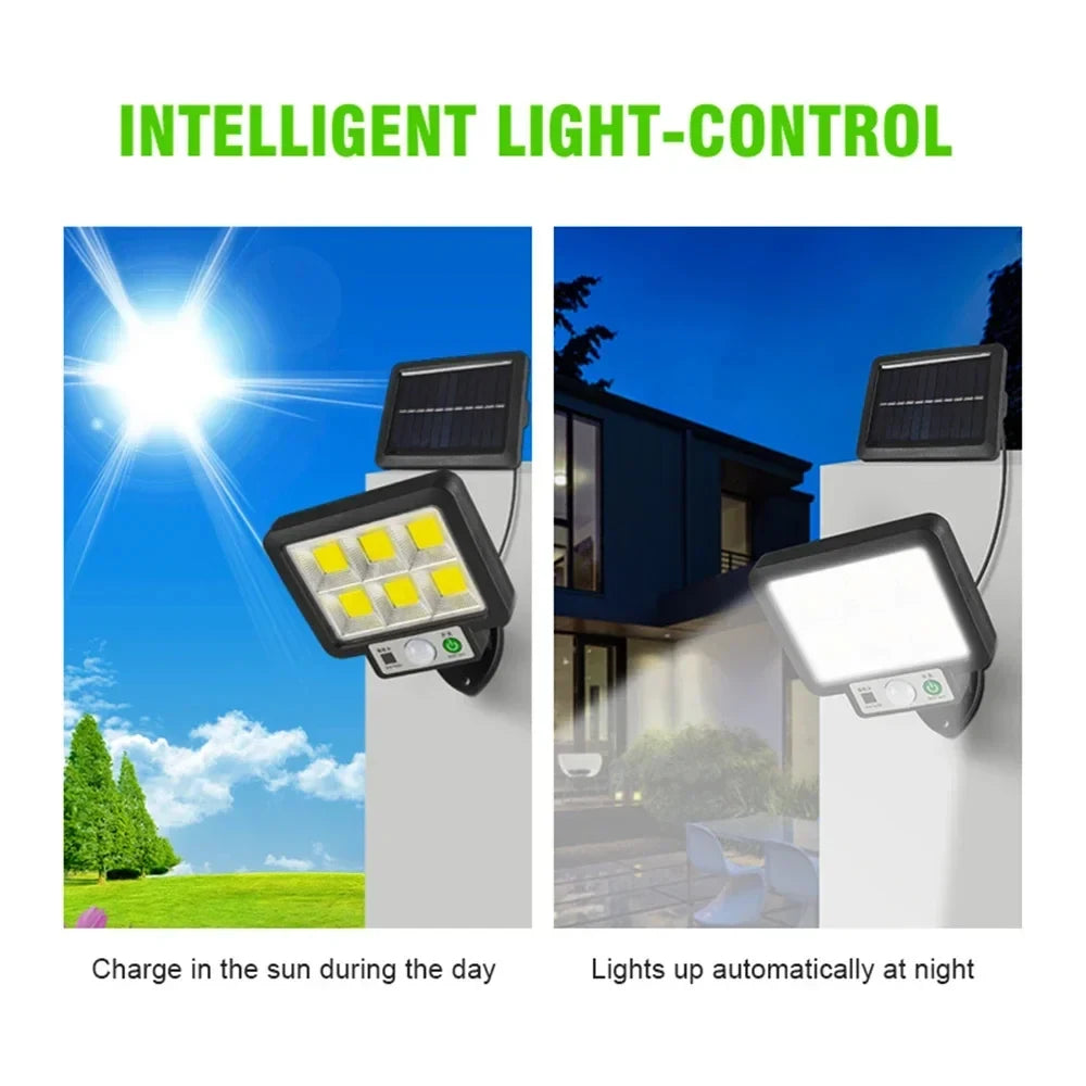 Solar Garden Lights Outdoor Solar Led for Outdoor Wall Light Sunlight Lamp Lighting External Spotlight Lamps Spotlights Lantern