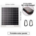 Portable USB Foldable Solar Panel, Folding Solar Panels For Travel, Mobile Phone Charging Bank, Flashlight, Fan, Mobile Phone Ba