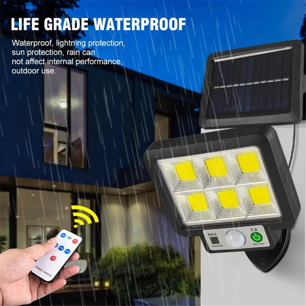 Solar Garden Lights Outdoor Solar Led for Outdoor Wall Light Sunlight Lamp Lighting External Spotlight Lamps Spotlights Lantern
