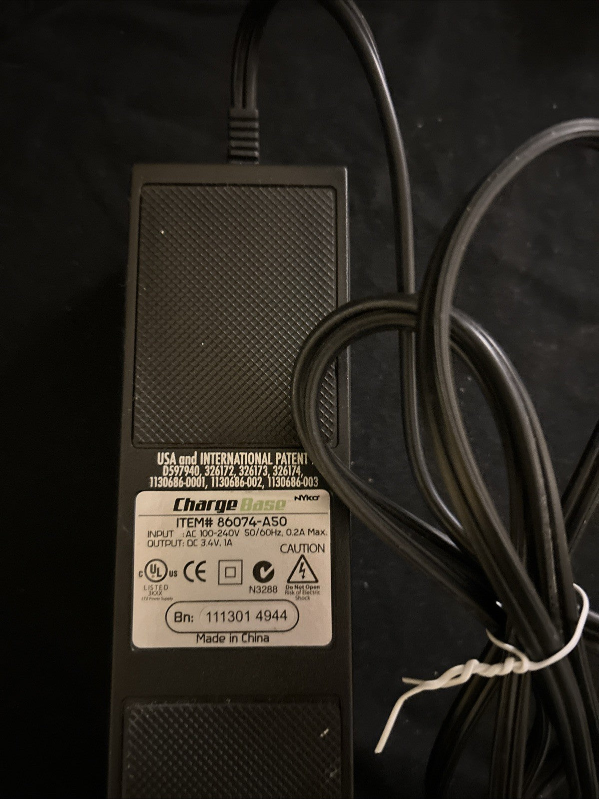 NYKO Charge Base S 86074-M27 Charging Dock Microsoft Xbox 360 Controllers